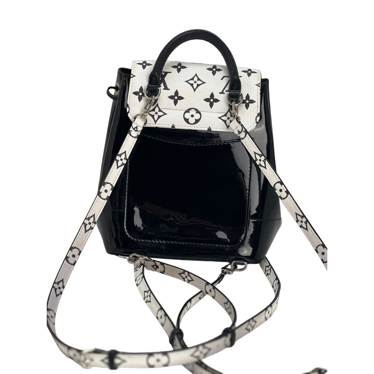 LOUIS VUITTON Hot Springs Backpack White Monogram and