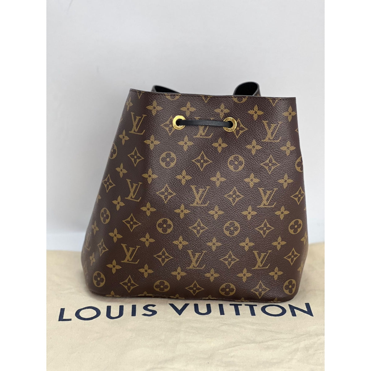 Shop for Louis Vuitton Monogram Canvas Leather Noe GM Drawstring Bag -  Shipped from USA