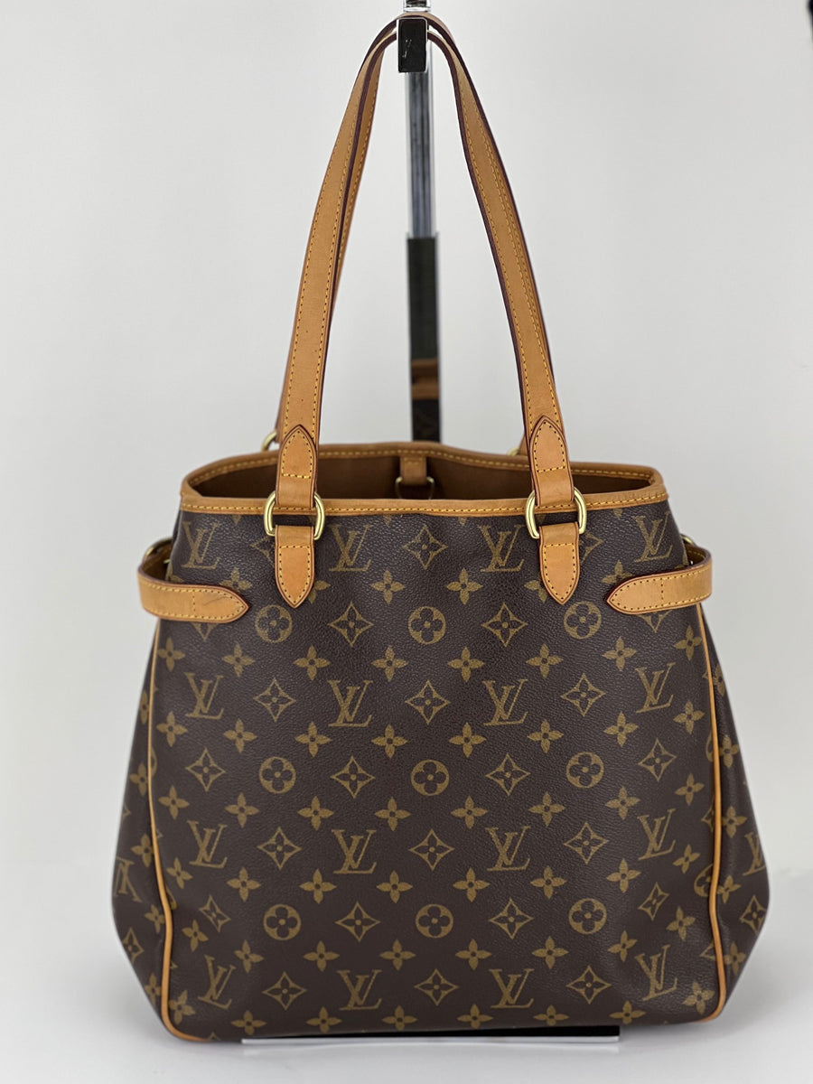 LOUIS VUITTON Batignolles Vertical M51153 Monogram Canvas Brown