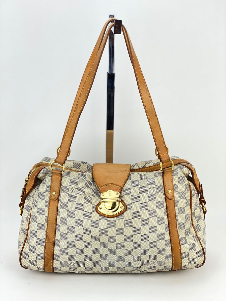 LOUIS VUITTON Stresa PM Shoulder Bag Damier Azur canvas, Luxury, Bags &  Wallets on Carousell