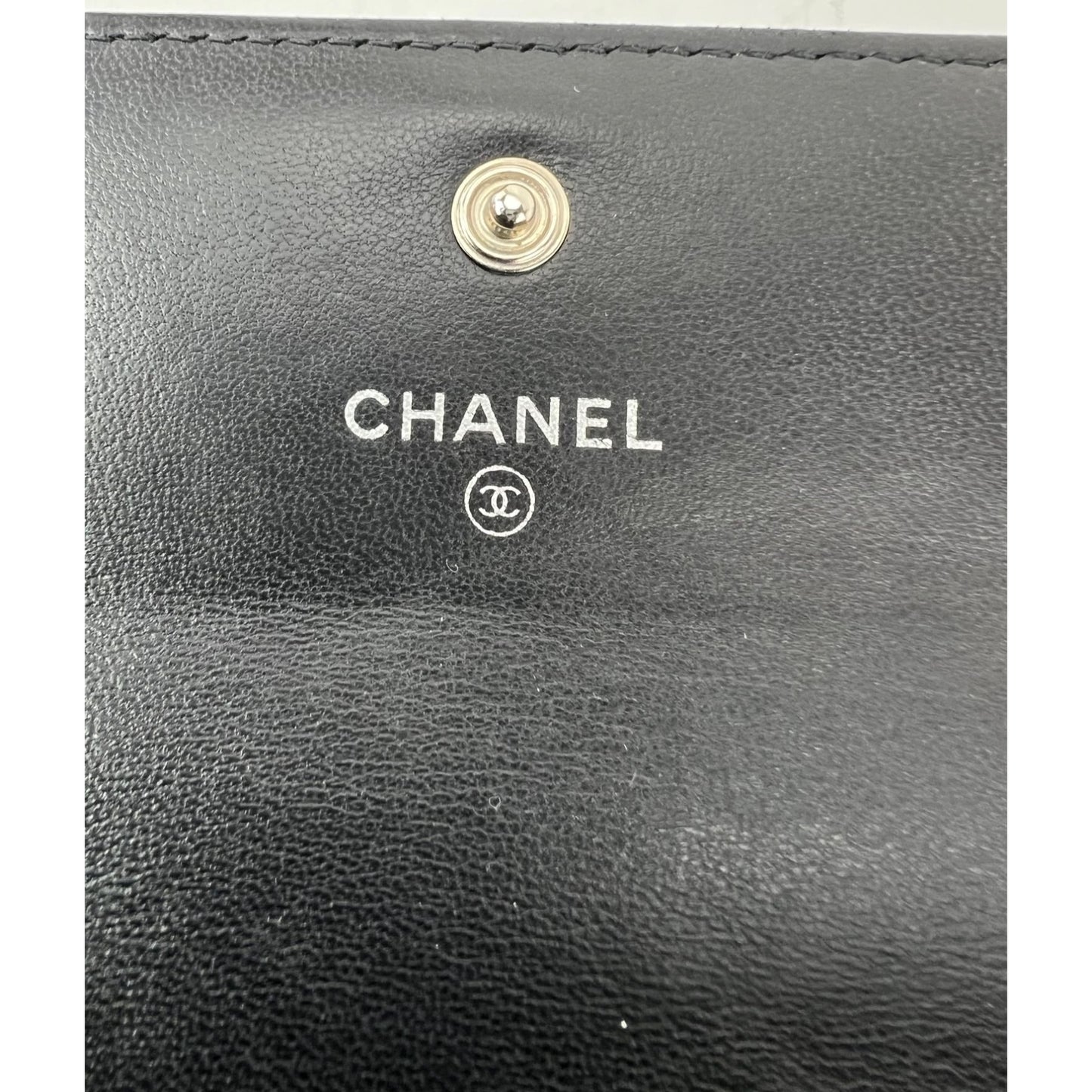 
                  
                    Chanel Airline Triple CC Logo Long Wallet Clutch
                  
                