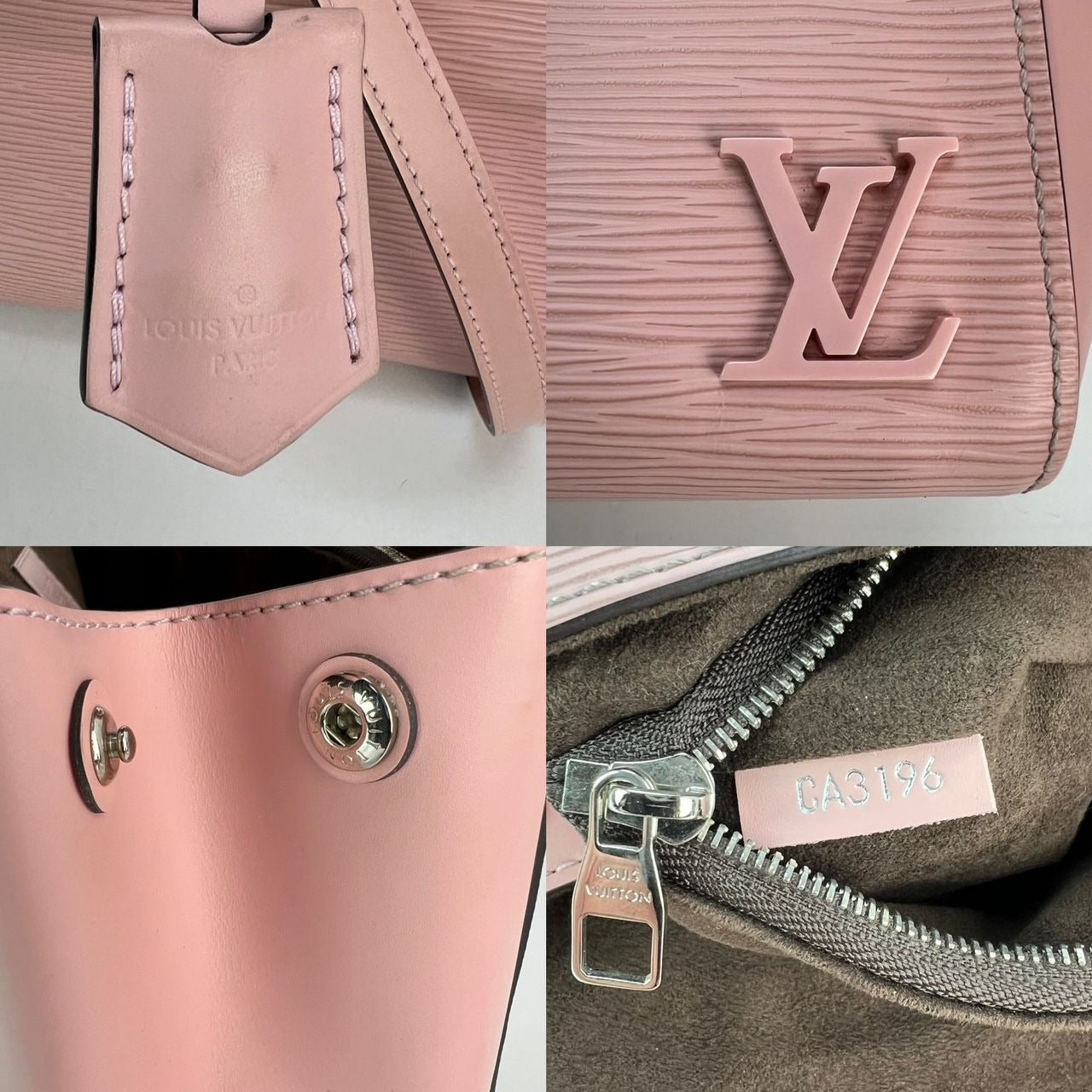
                  
                    Louis Vuitton Cluny BB Pink Epi Leather Top Handle Shoulder Bag
                  
                