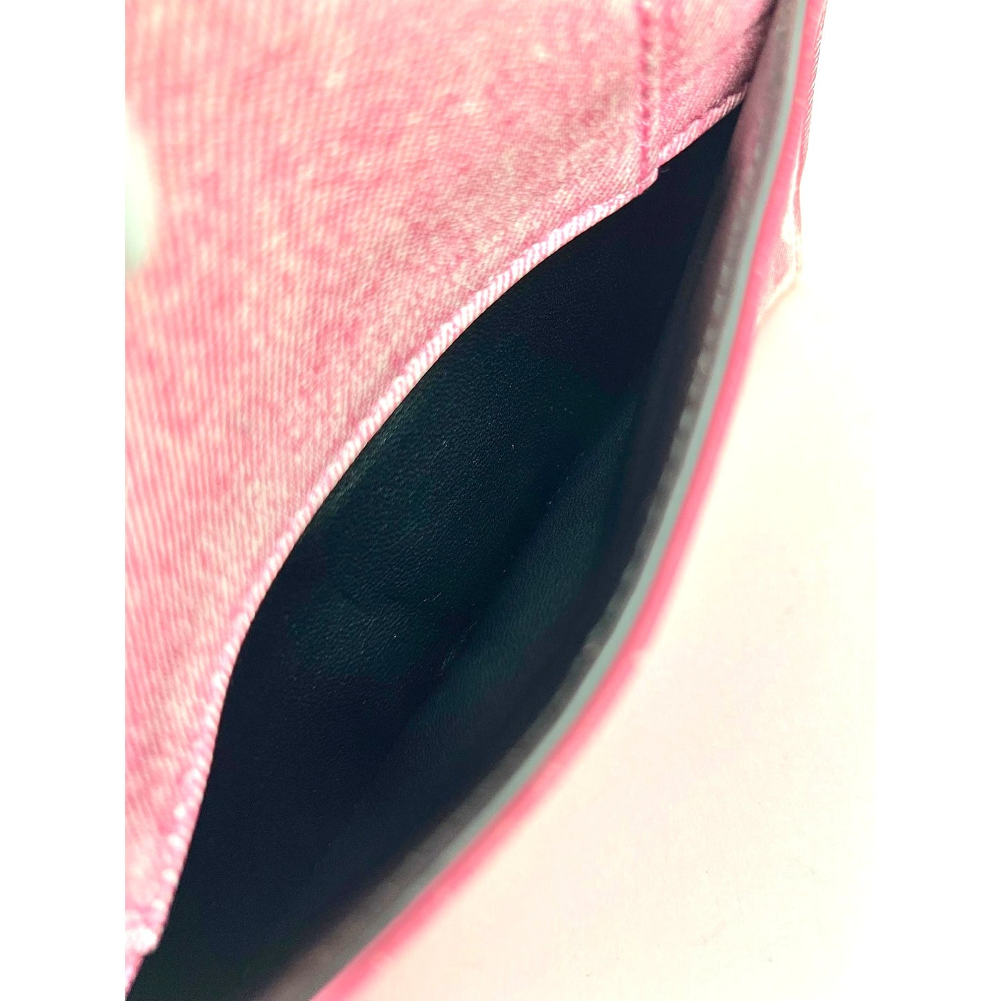 
                  
                    Balenciaga Pink Denim Small Hourglass Top Handle Crossbody Bag
                  
                