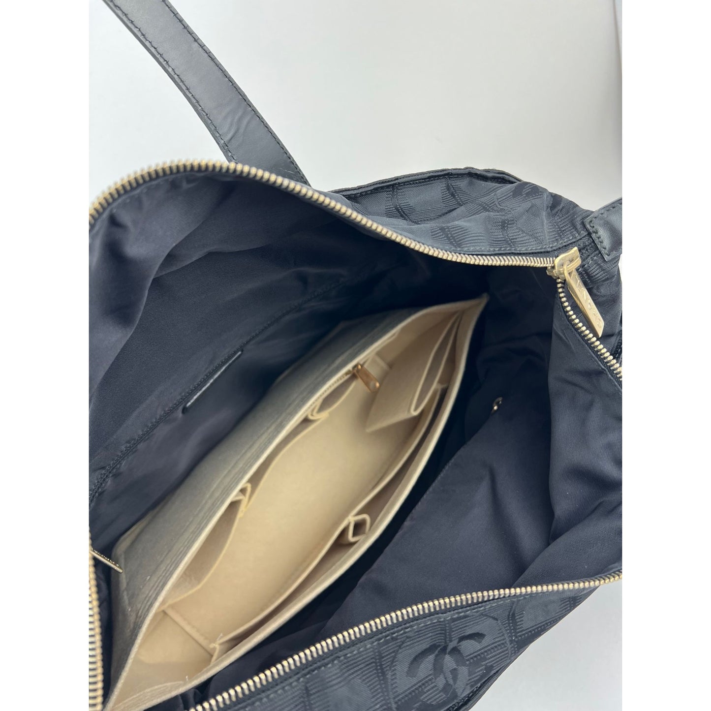 
                  
                    Chanel Nylon Black Travel Tote Vintage
                  
                