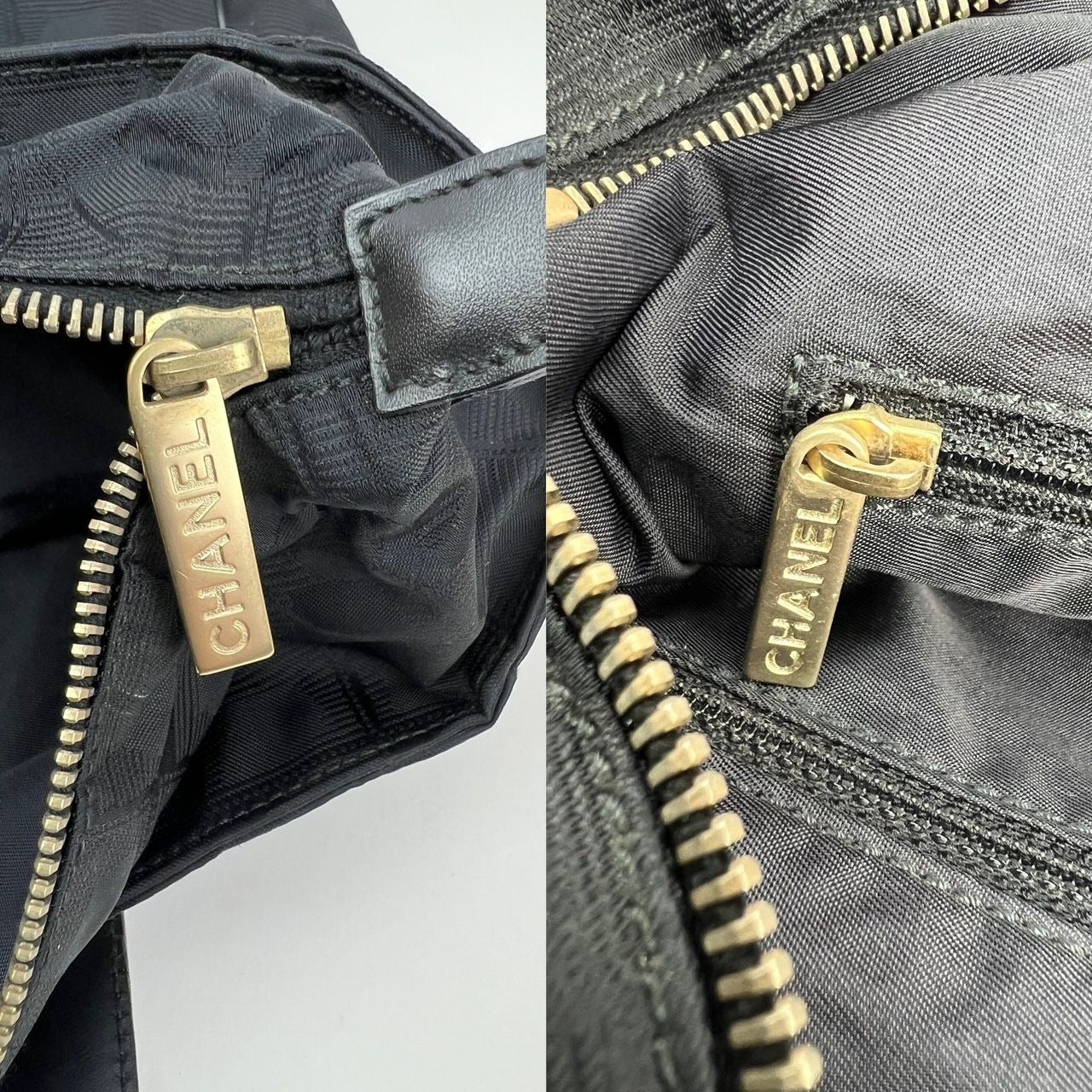 
                  
                    Chanel Nylon Black Travel Tote Vintage
                  
                