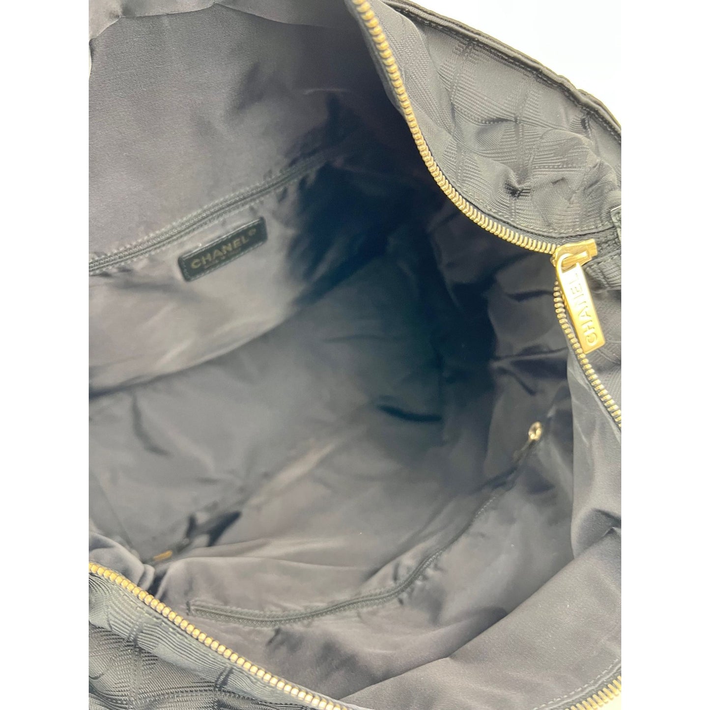 
                  
                    Chanel Nylon Black Travel Tote Vintage
                  
                