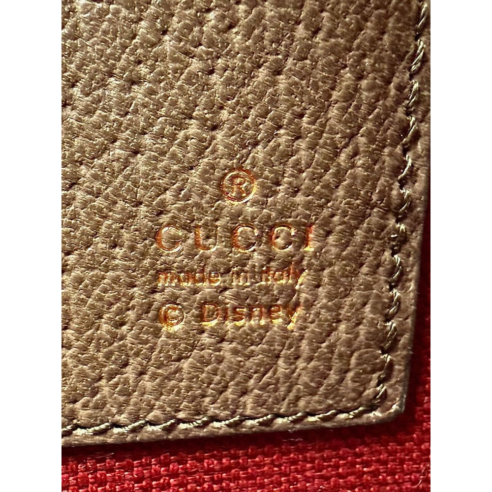 
                  
                    Gucci Disney Donald Duck GG Supreme Zip Beige Clutch Wristlet Bag
                  
                