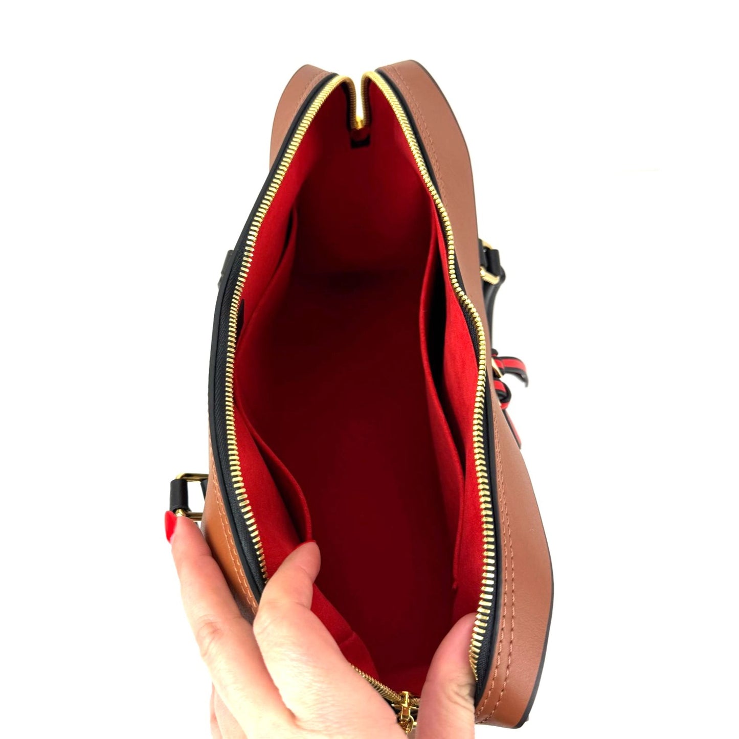 
                  
                    Louis Vuitton Monogram Tuileries Caramel Rouge Shoulder Bag
                  
                