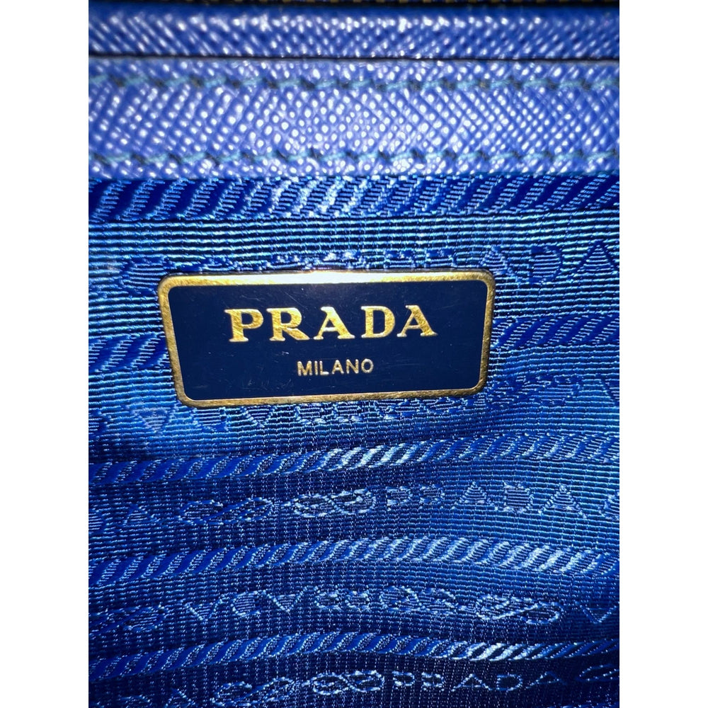 
                  
                    PRADA Small Galleria Saffiano Leather Blue Crossbody Bag
                  
                