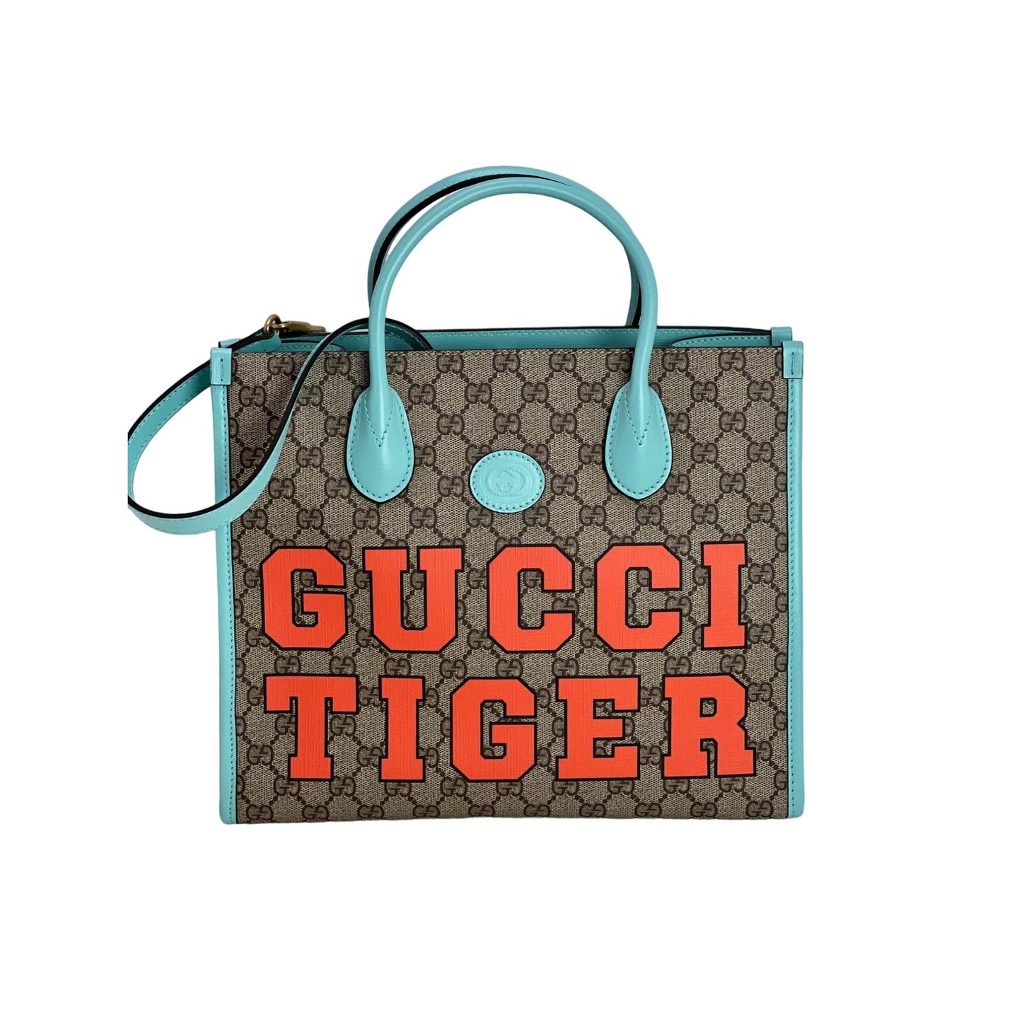 Gucci Tiger GG Supreme Medium Tote – Debsluxurycloset