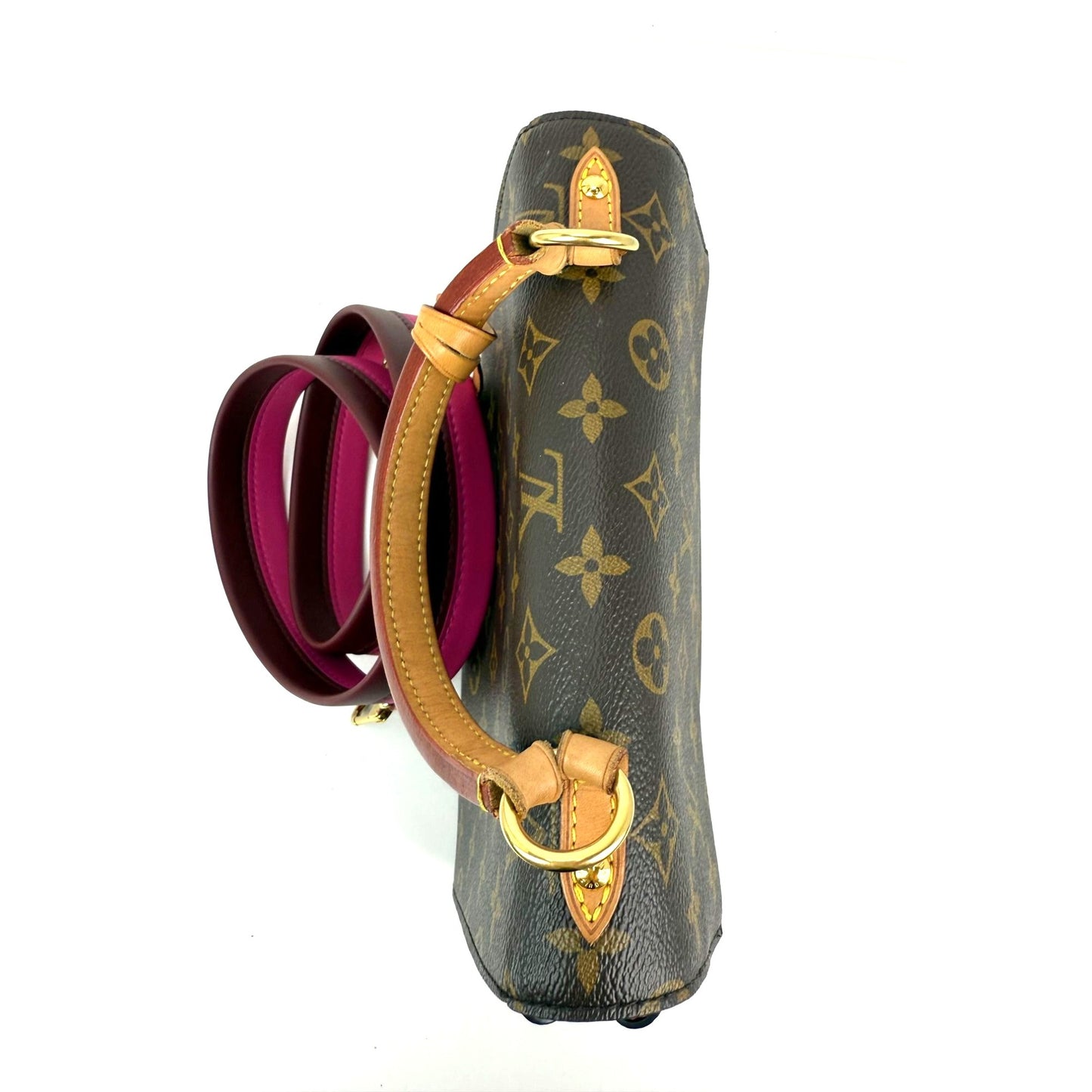 
                  
                    LOUIS VUITTON Cluny BB Bordeaux Fuchsia Monogram Shoulder Bag
                  
                