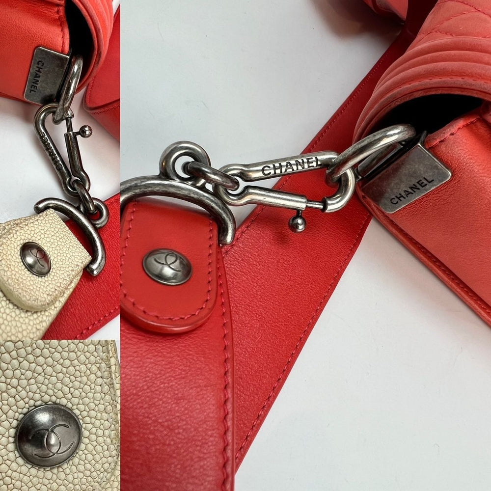 Chanel Mini Bag Keyring in Lambskin