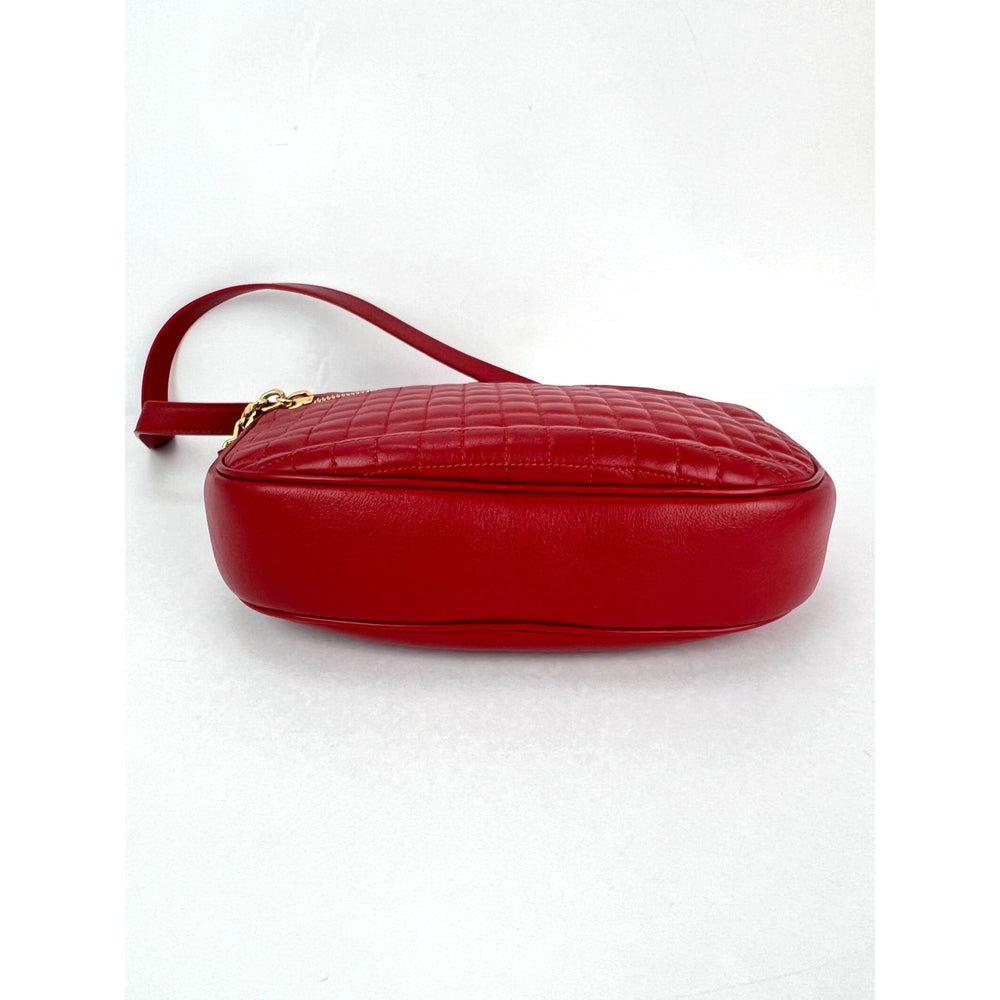 
                  
                    Celine Quilted Calfskin Medium C Charm Red Crossbody Bag
                  
                