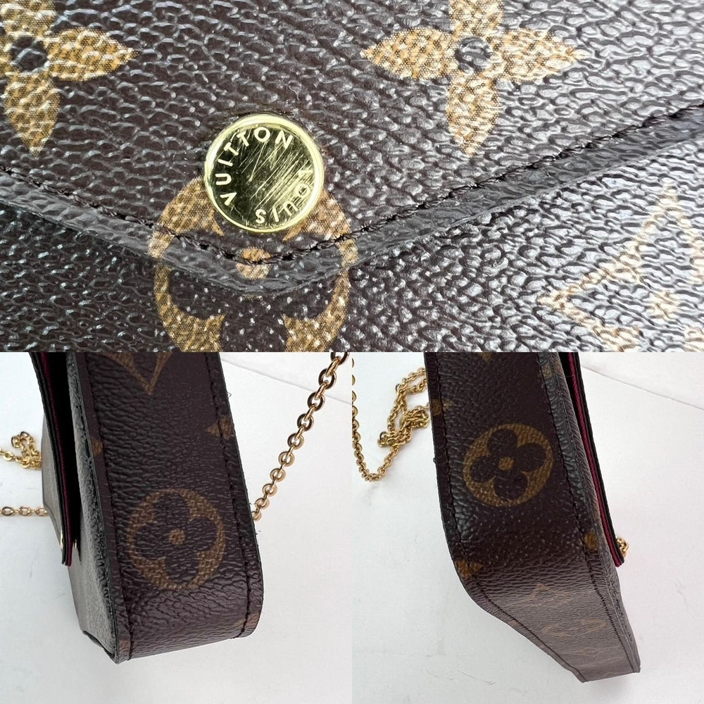 
                  
                    LOUIS VUITTON Felicie Pochette Monogram Crossbody Bag
                  
                