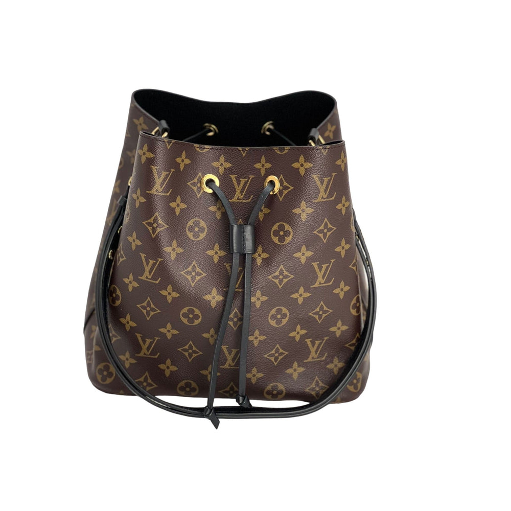 Louis Vuitton - Neonoe MM Monogram Brown Canvas Shoulder Bag FULL