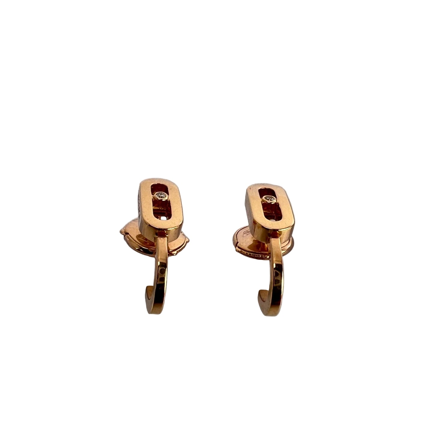 
                  
                    Messika Move Uno Mini Hoops Yellow Gold Diamond Earrings
                  
                