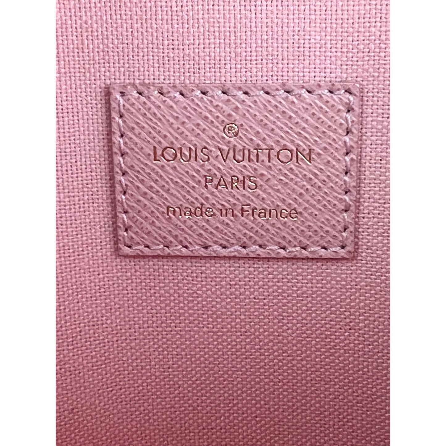 
                  
                    LOUIS VUITTON Felicie Pochette Damier Azur Canvas Crossbody Clutch
                  
                