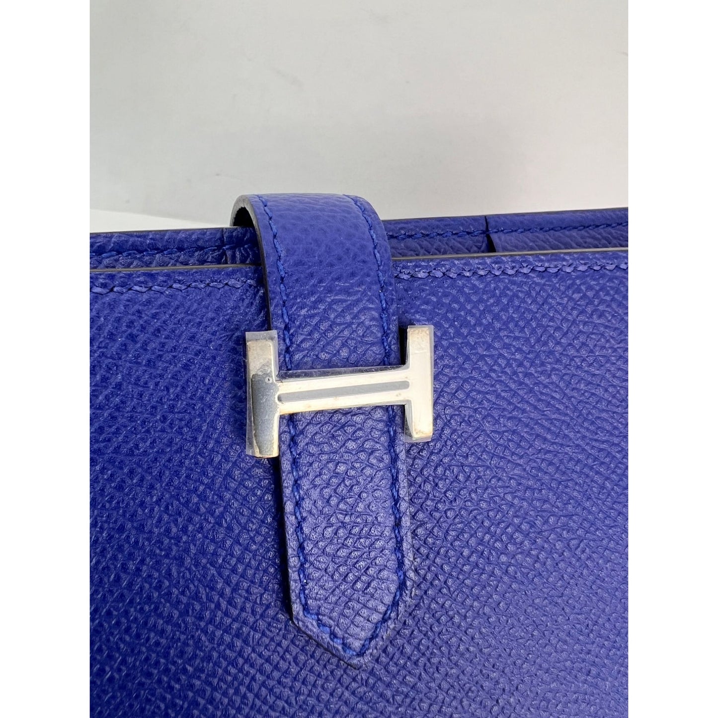 
                  
                    Hermes Long Epson Bearn Gusset Electrique Bleu Wallet
                  
                