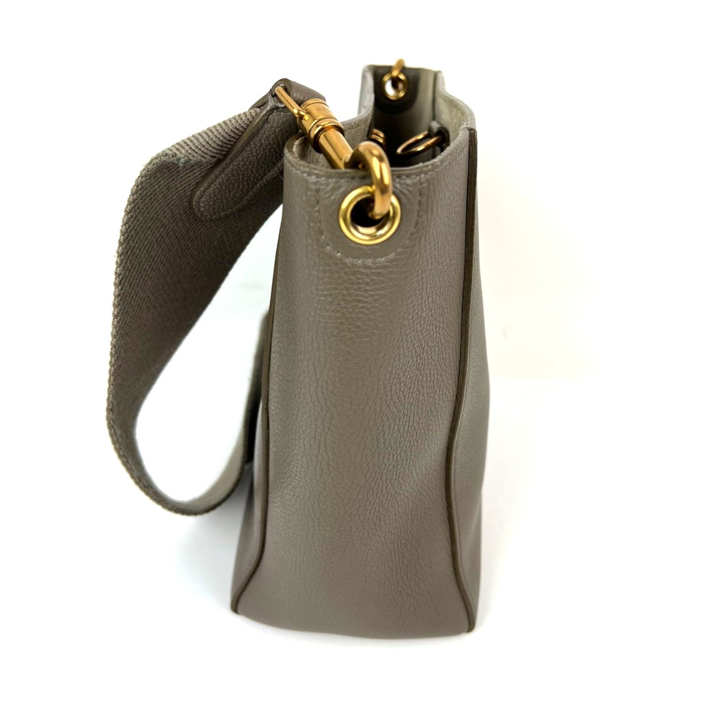 
                  
                    Celine Seau Sangle Small Taupe Leather Shoulder Bag
                  
                
