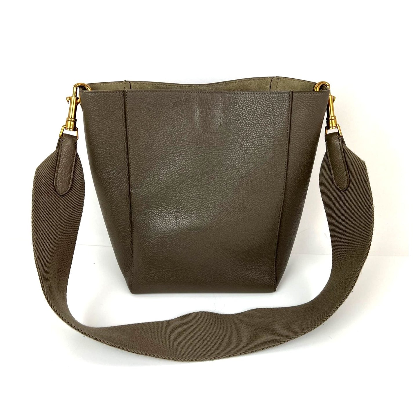 
                  
                    Celine Seau Sangle Small Taupe Leather Shoulder Bag
                  
                