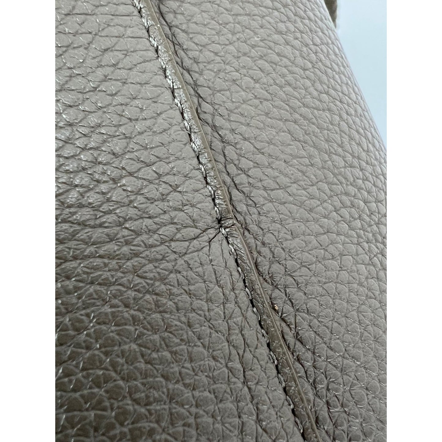 
                  
                    Celine Seau Sangle Small Taupe Leather Shoulder Bag
                  
                