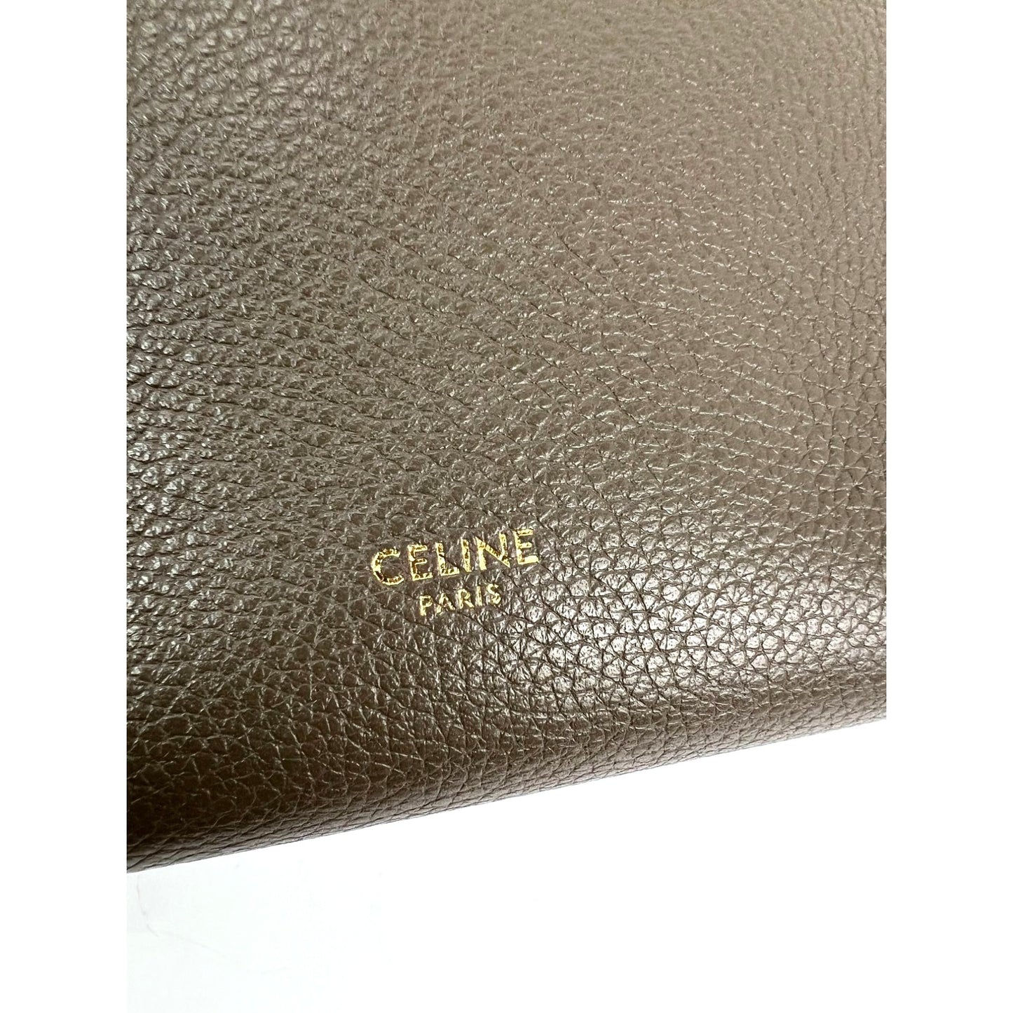 
                  
                    Celine Seau Sangle Small Taupe Leather Shoulder Bag
                  
                