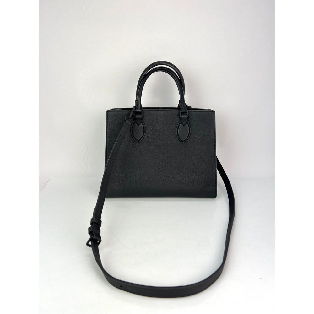 Louis Vuitton Lockme Monochrome PM Black Leather Tote Debsluxurycloset