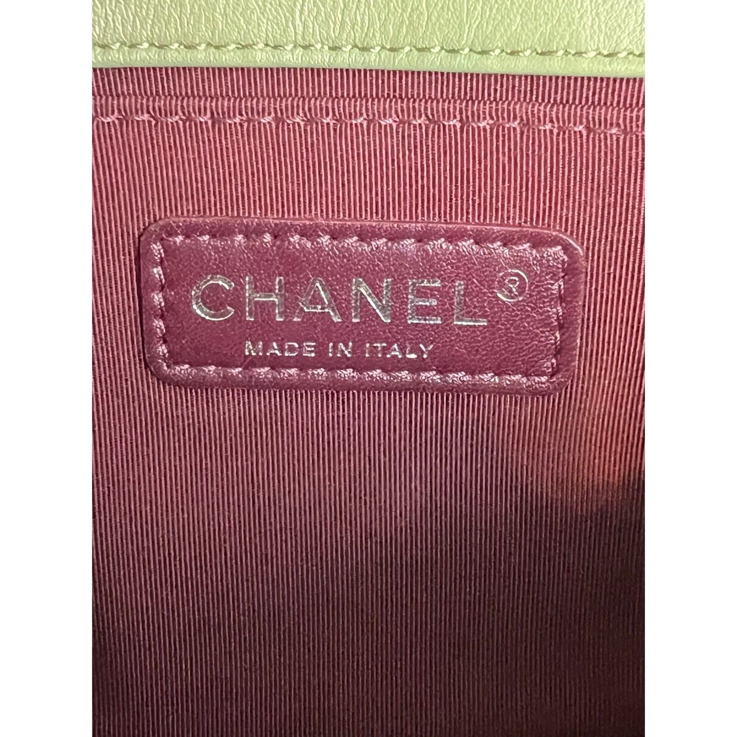 Chanel Calfskin Chevron Medium Boy Flap Bag Pink