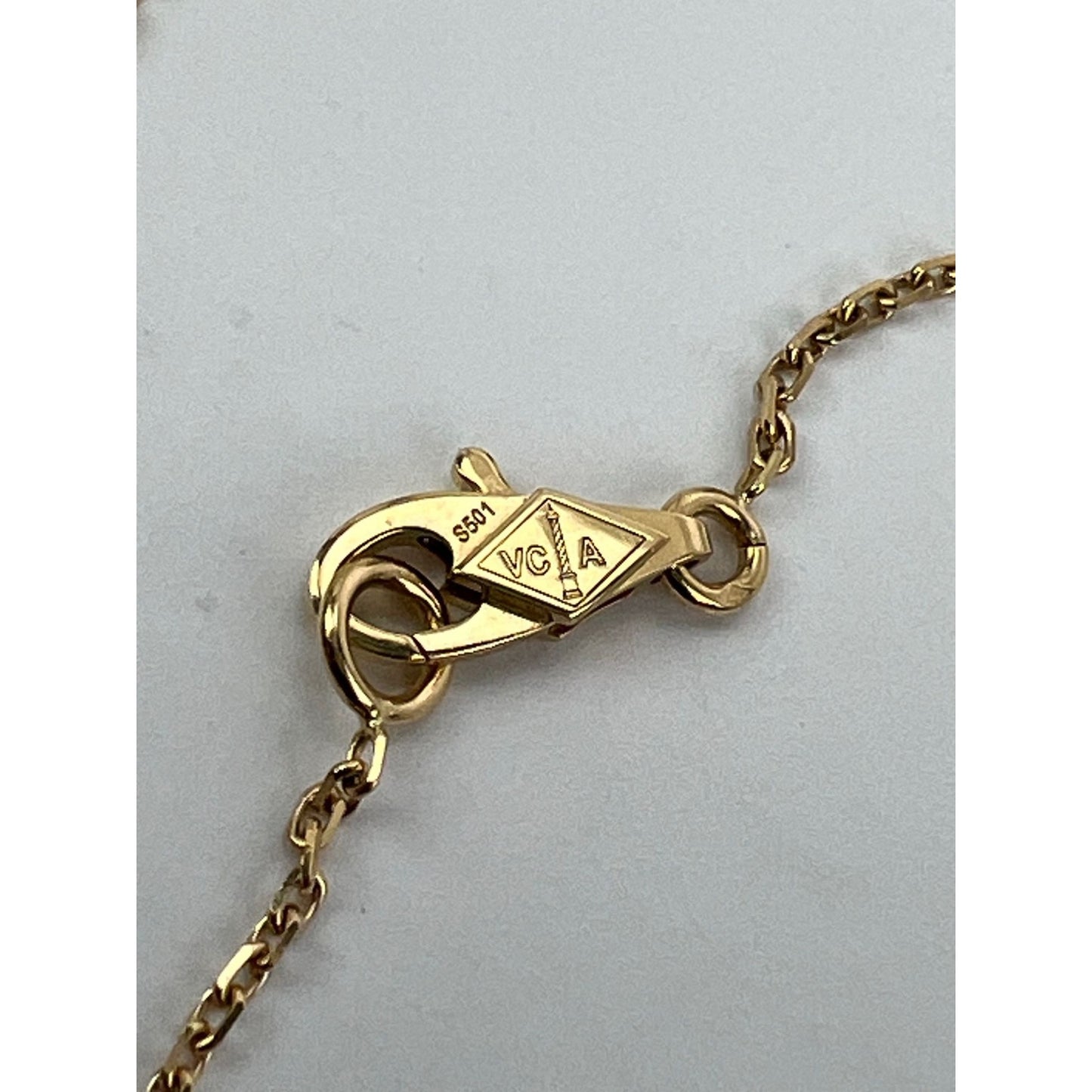
                  
                    Van Cleef & Arpels 18K Yellow Gold Sweet Alhambra Pendant Necklace
                  
                