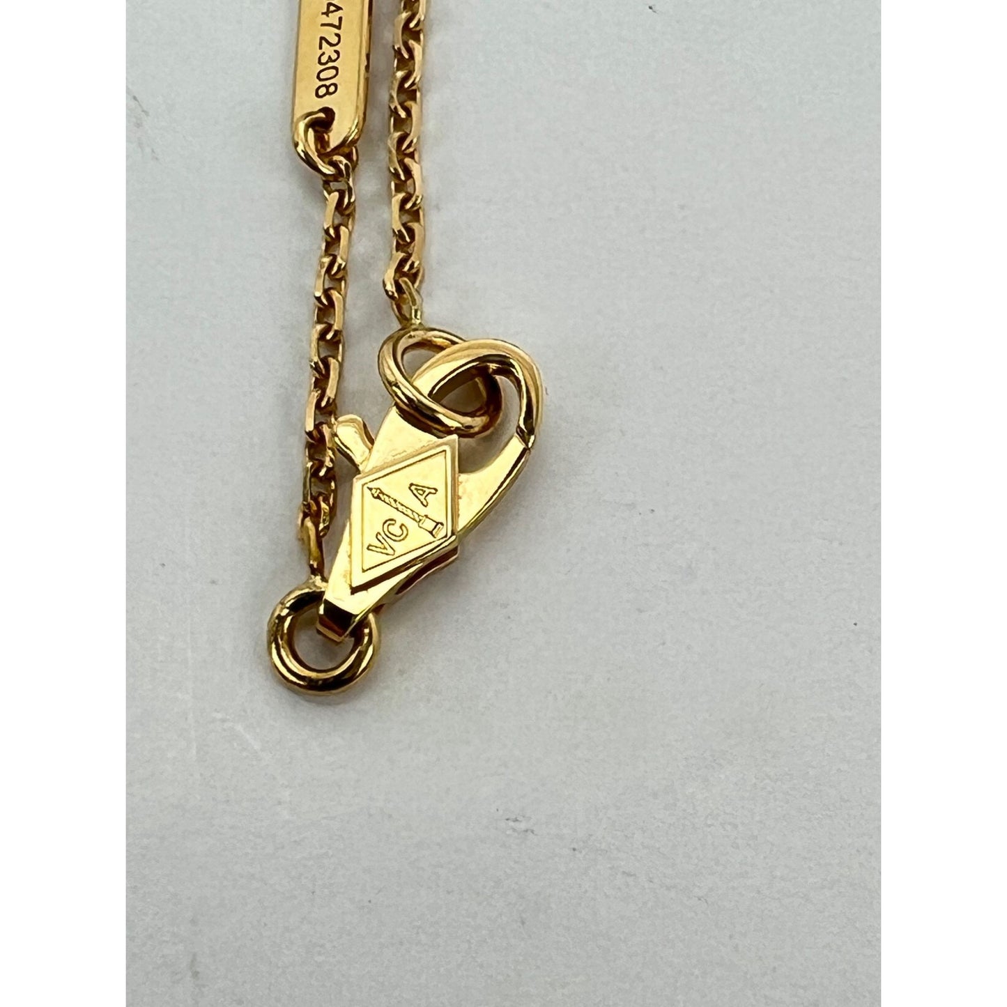 
                  
                    Van Cleef & Arpels 18K Yellow Gold Sweet Alhambra Pendant Necklace
                  
                
