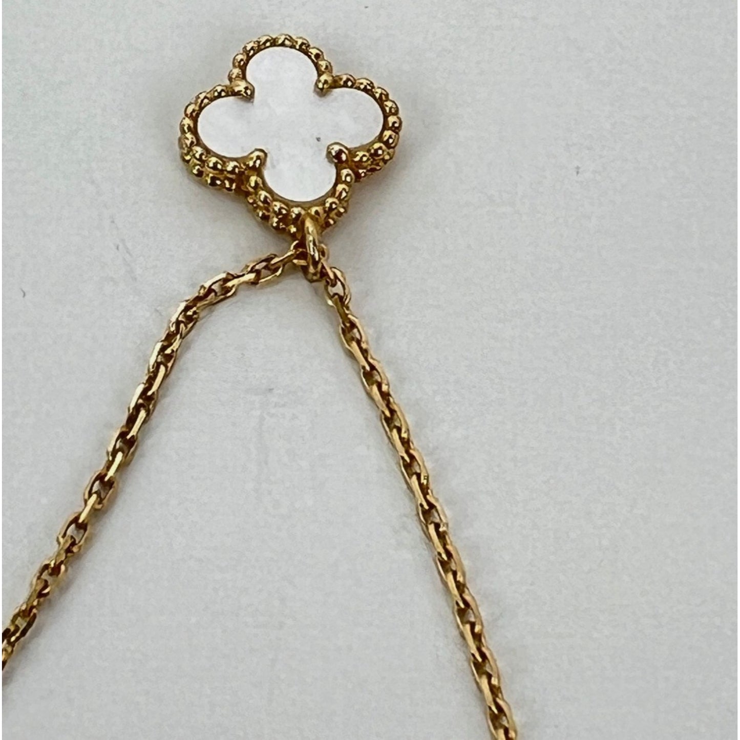 
                  
                    Van Cleef & Arpels 18K Yellow Gold Sweet Alhambra Pendant Necklace
                  
                