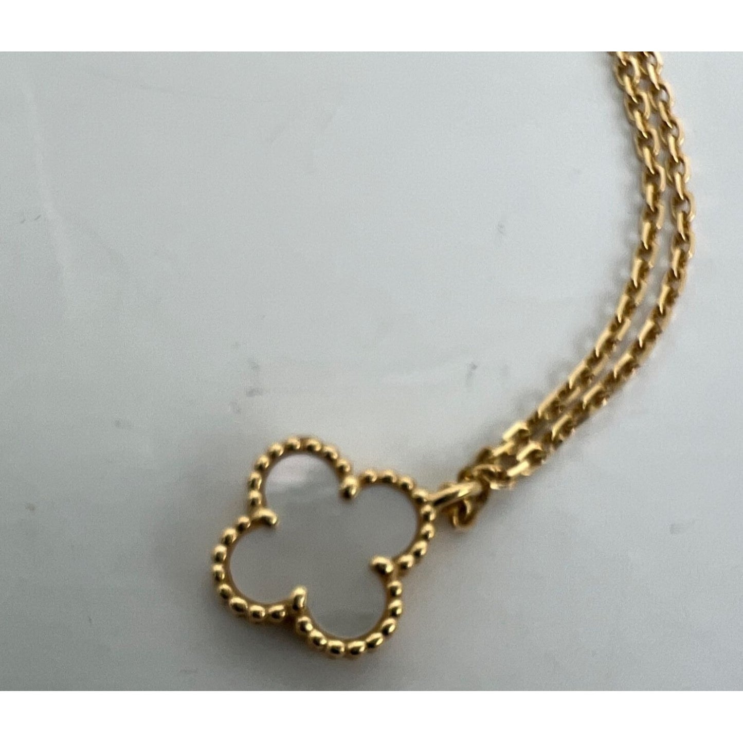 
                  
                    Van Cleef & Arpels 18K Yellow Gold Sweet Alhambra Pendant Necklace
                  
                