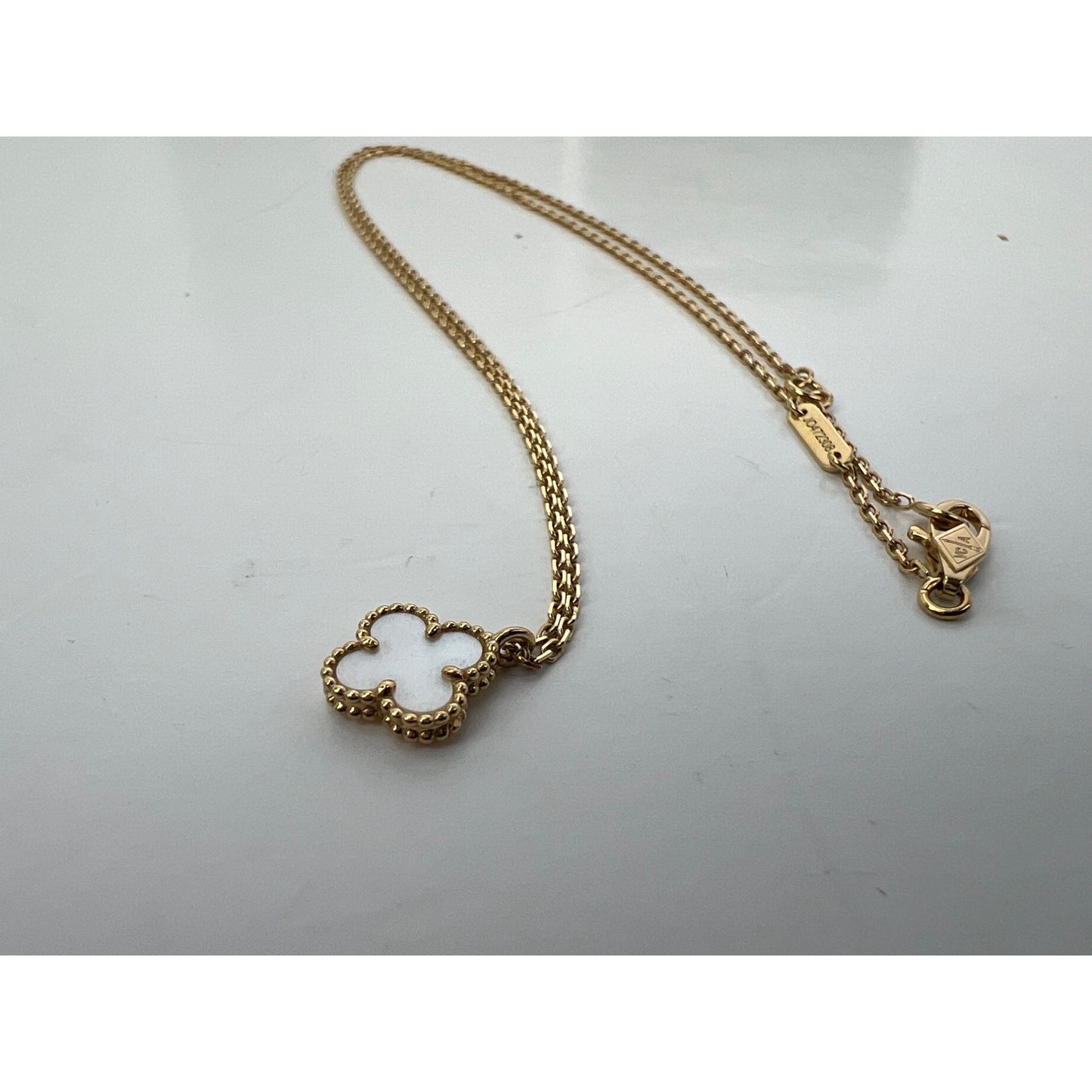 
                  
                    Van Cleef & Arpels 18K Yellow Gold Sweet Alhambra Pendant Necklace
                  
                