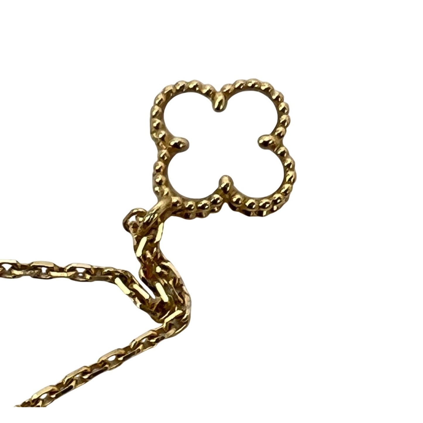 
                  
                    Van Cleef & Arpels 18K Yellow Gold Sweet Alhambra Pendant Necklace
                  
                