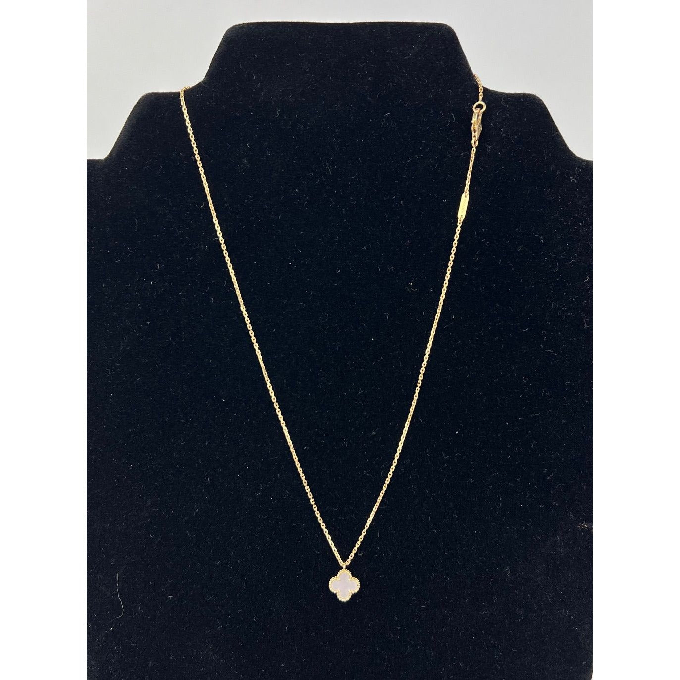 
                  
                    Van Cleef & Arpels 18K Yellow Gold Sweet Alhambra Pendant Necklace
                  
                