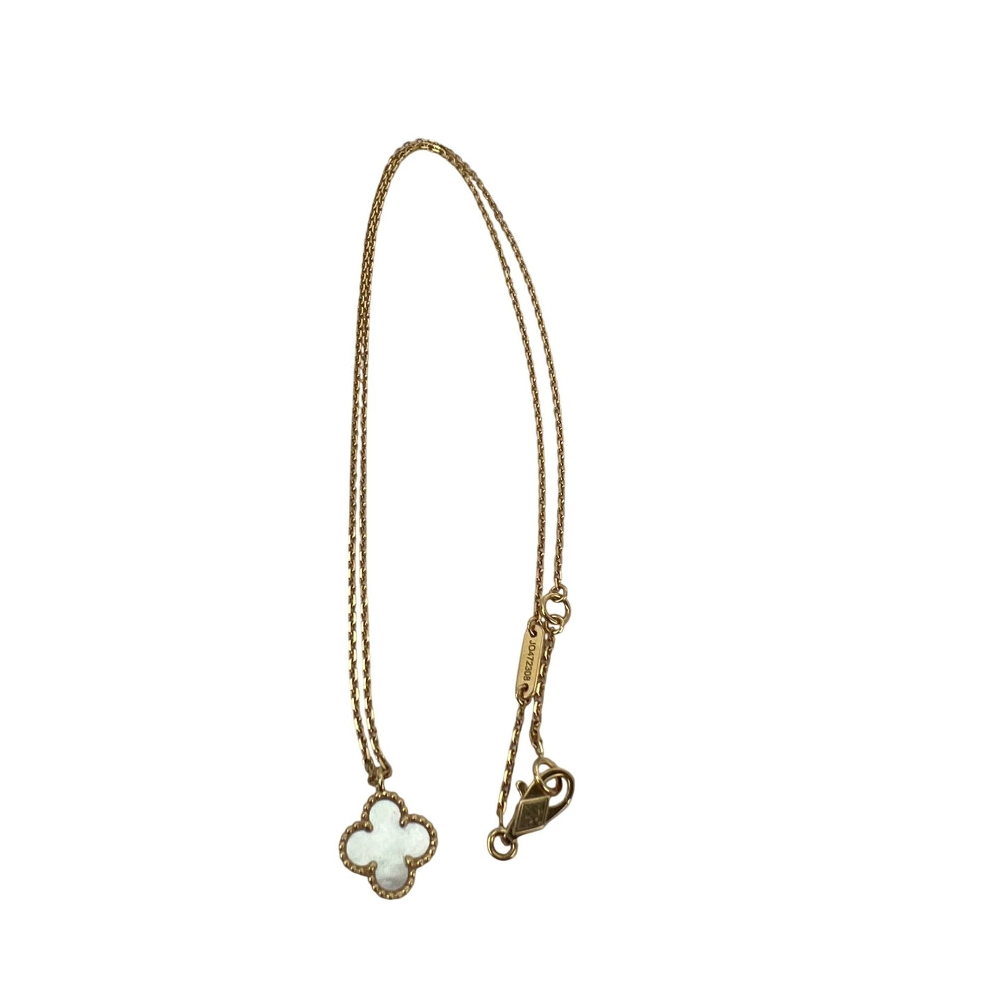 
                  
                    Van Cleef & Arpels 18K Yellow Gold Sweet Alhambra Pendant Necklace
                  
                