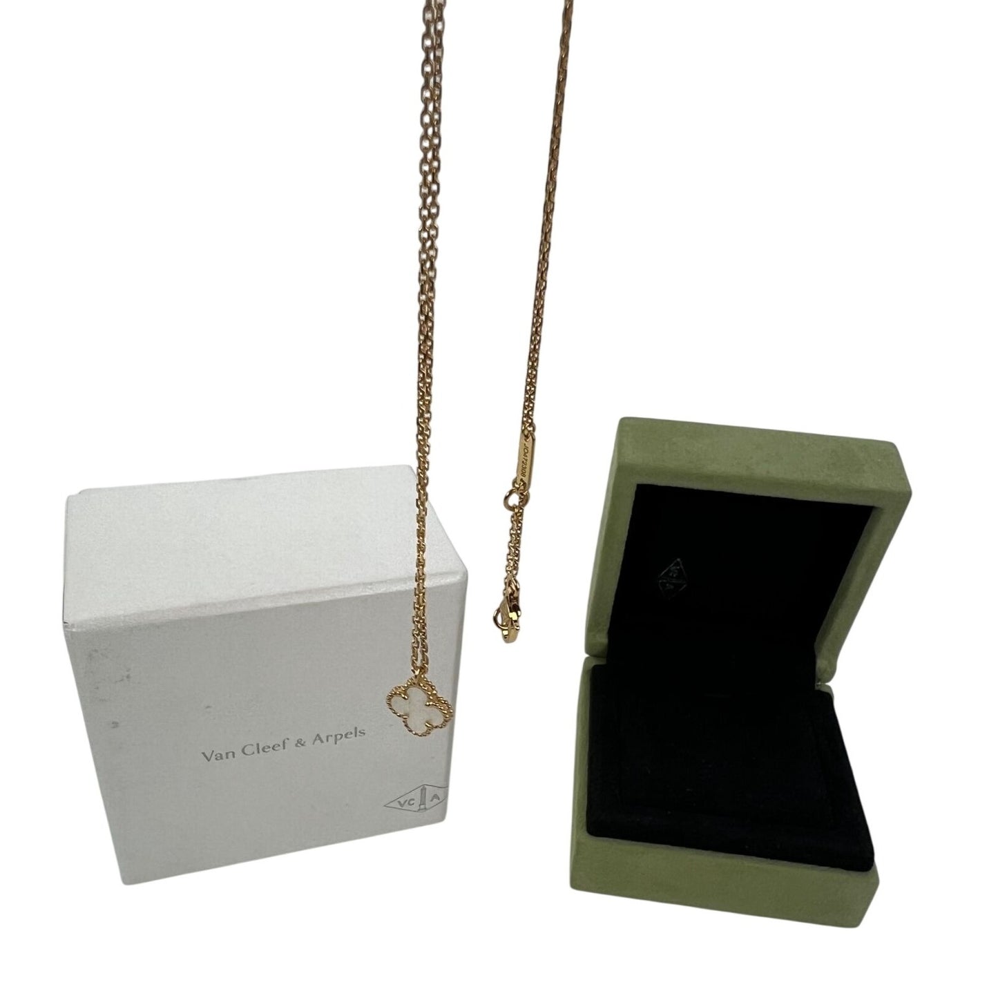 
                  
                    Van Cleef & Arpels 18K Yellow Gold Sweet Alhambra Pendant Necklace
                  
                