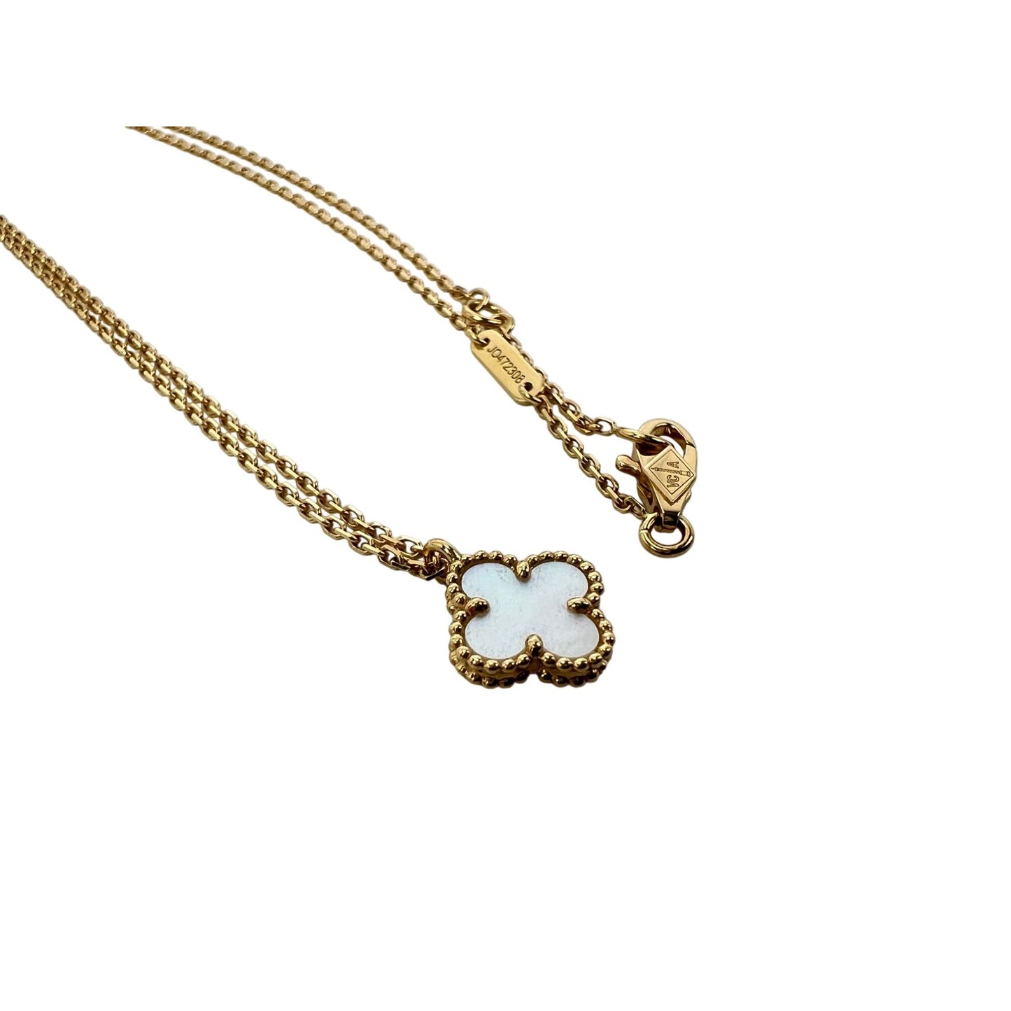 
                  
                    Van Cleef & Arpels 18K Yellow Gold Sweet Alhambra Pendant Necklace
                  
                