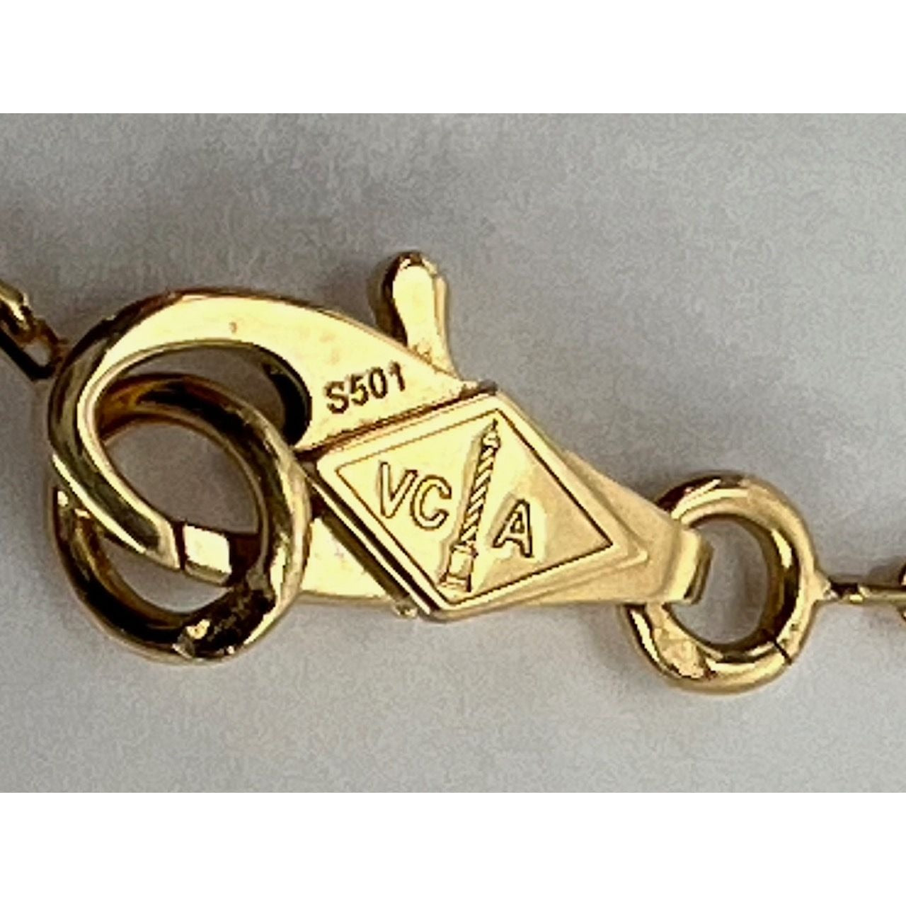 
                  
                    Van Cleef & Arpels 18K Yellow Gold Sweet Alhambra Pendant Necklace
                  
                