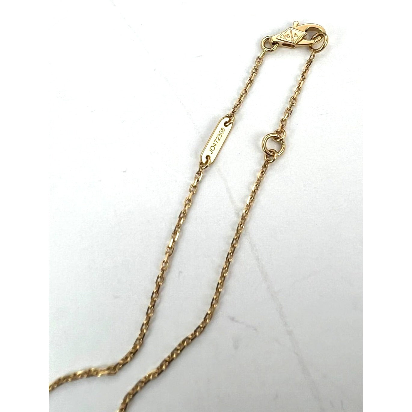 
                  
                    Van Cleef & Arpels 18K Yellow Gold Sweet Alhambra Pendant Necklace
                  
                