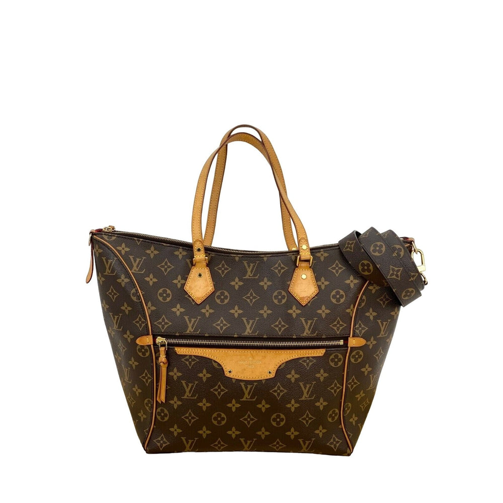 Louis Vuitton Tournelle Monogram MM Hand shoulder Tote Bag