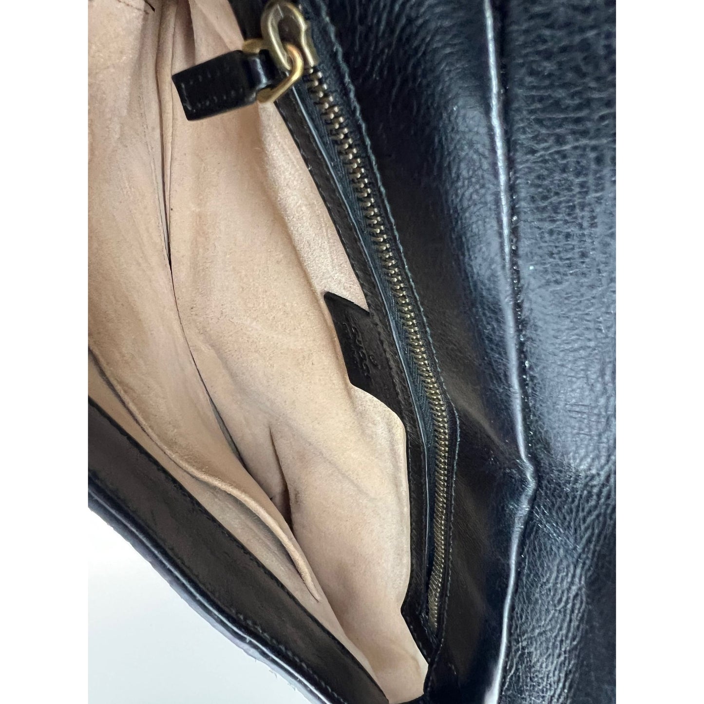 
                  
                    Gucci Thiara Double Sided Black Leather Python Crossbody Bag
                  
                