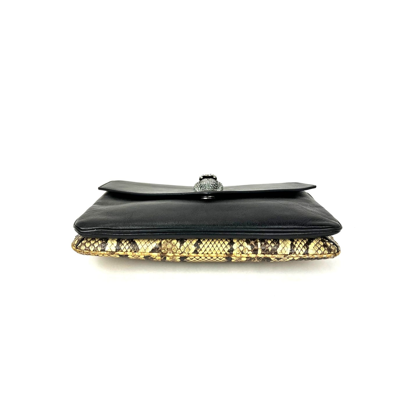 
                  
                    Gucci Thiara Double Sided Black Leather Python Crossbody Bag
                  
                