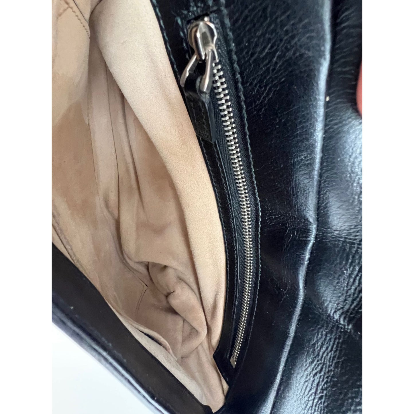 
                  
                    Gucci Thiara Double Sided Black Leather Python Crossbody Bag
                  
                