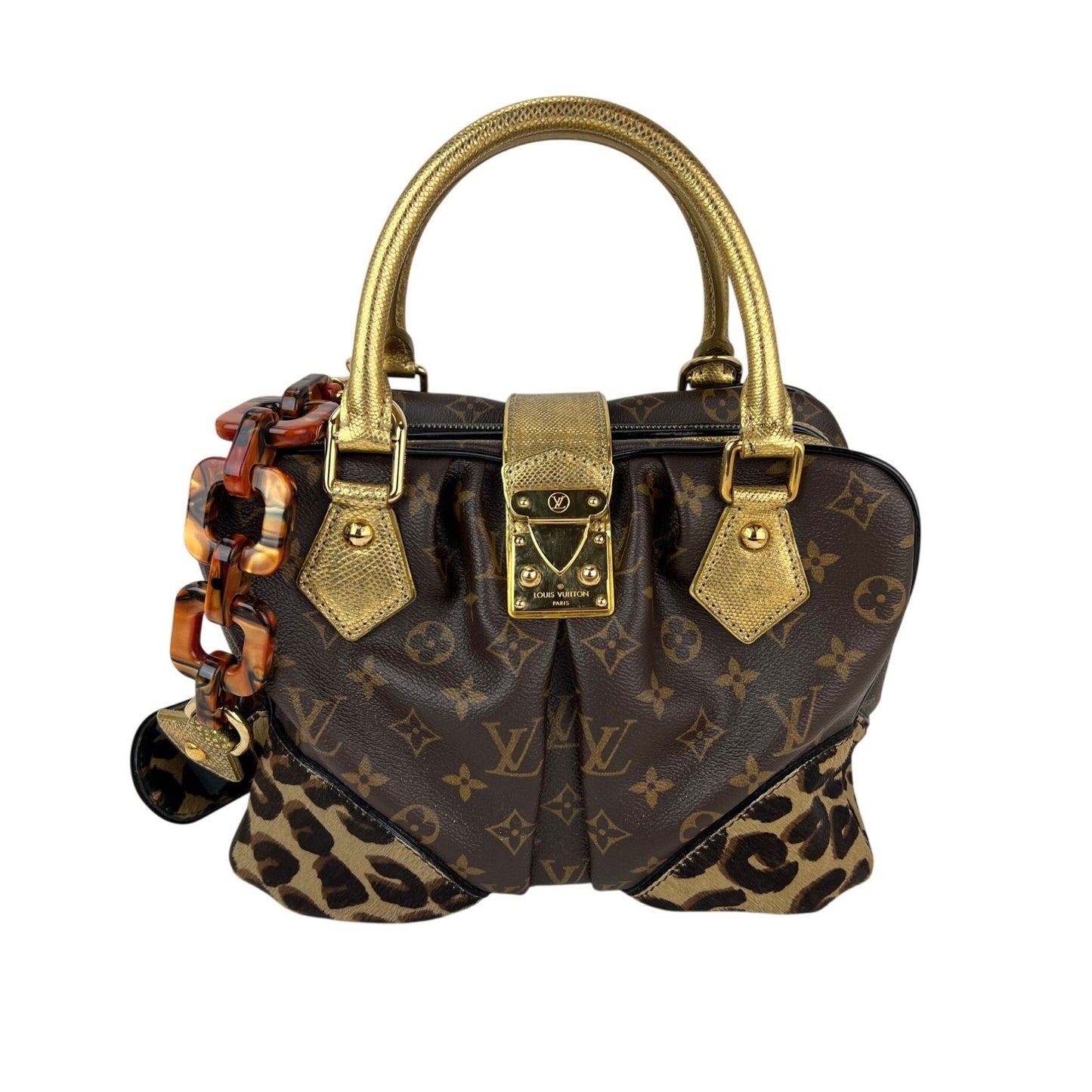 
                  
                    Louis Vuitton Bag  Adele Monogram Leopard Shoulder Bag Limited Edition
                  
                