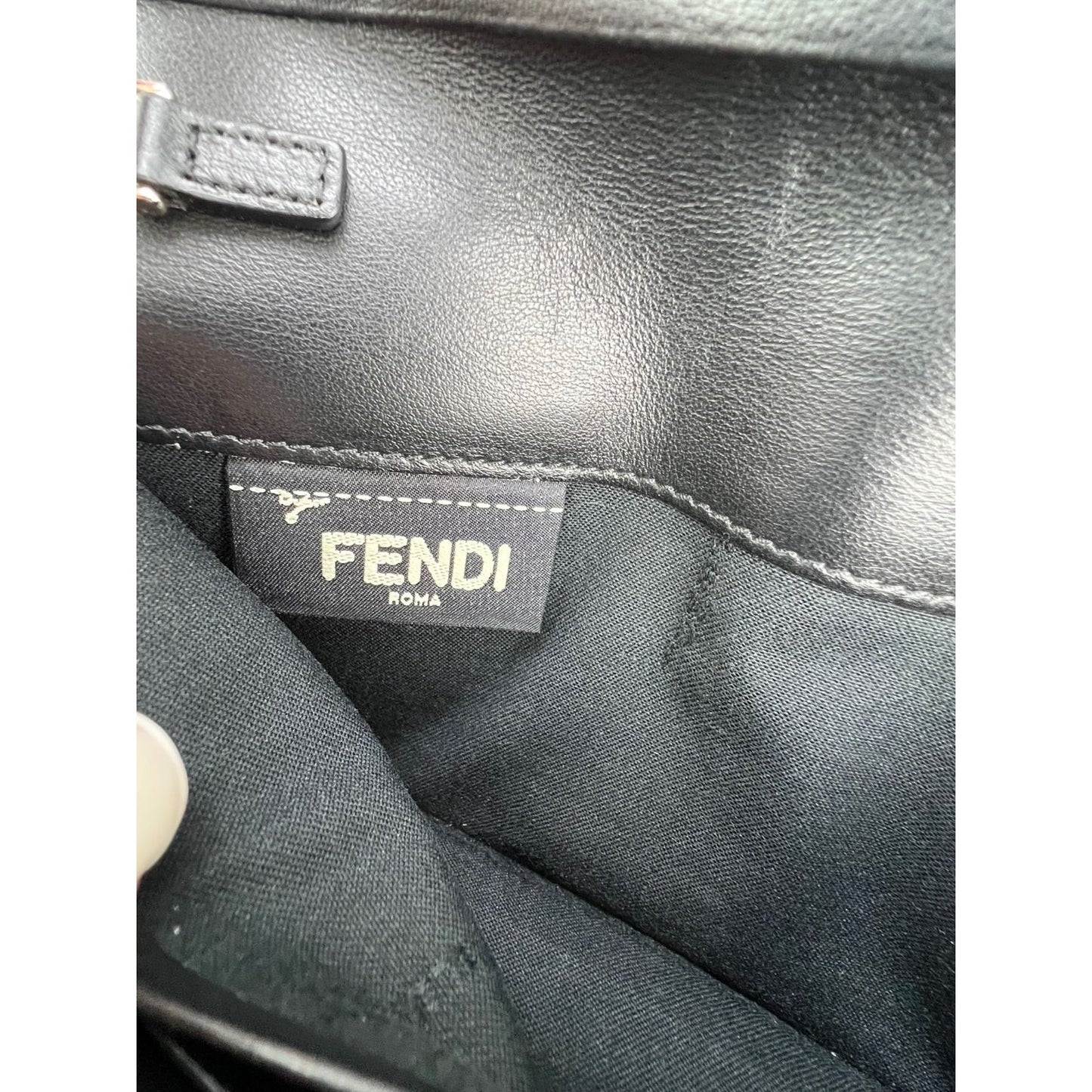 Sell Fendi Monster Zip-Around Wallet - Blue/Grey