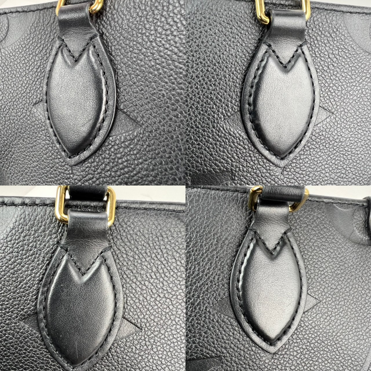 
                  
                    Louis Vuitton OnTheGo PM Giant Monogram Empreinte Black Leather Tote
                  
                