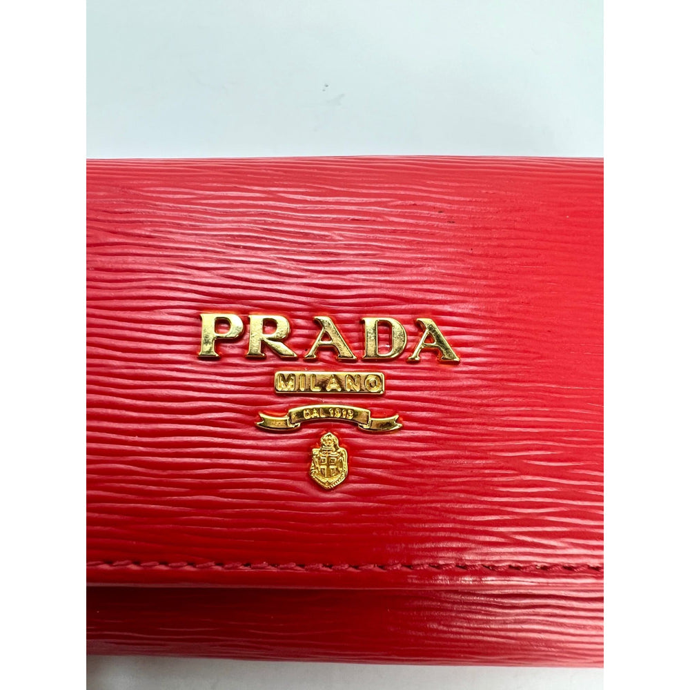 
                  
                    Prada Vitella Move 6 Key Holder Red
                  
                