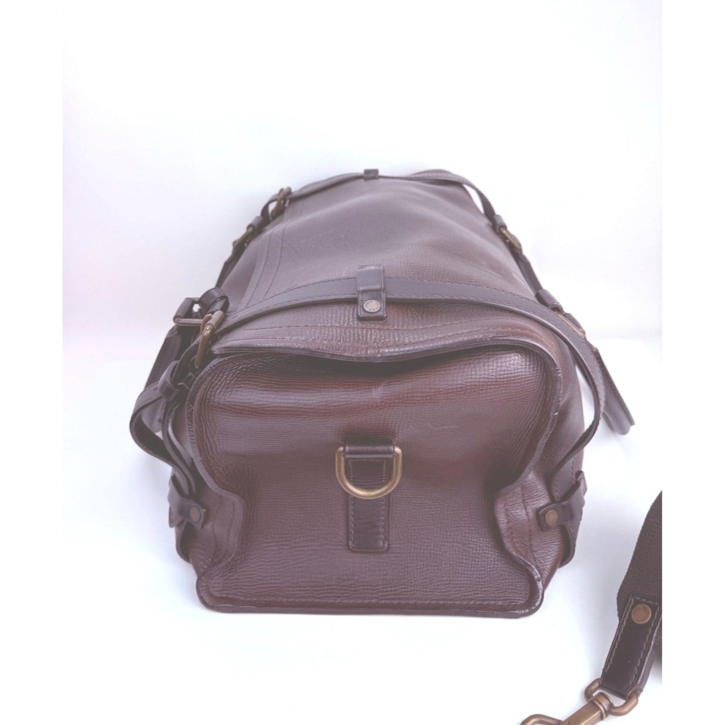 
                  
                    Louis Vuitton Vintage Utah Brown Leather Sac Weekender Travel Bag
                  
                