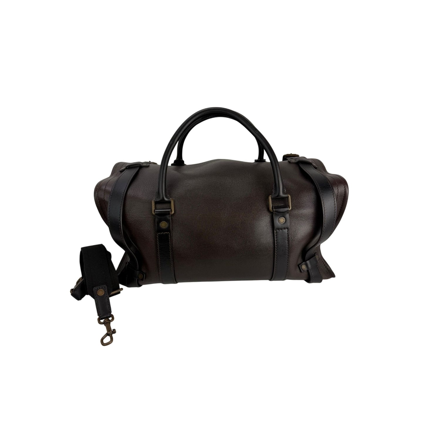 
                  
                    Louis Vuitton Vintage Utah Brown Leather Sac Weekender Travel Bag
                  
                